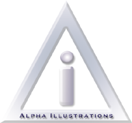 Alpha Illustrations Logo