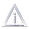 Alpha Illustrations Logo